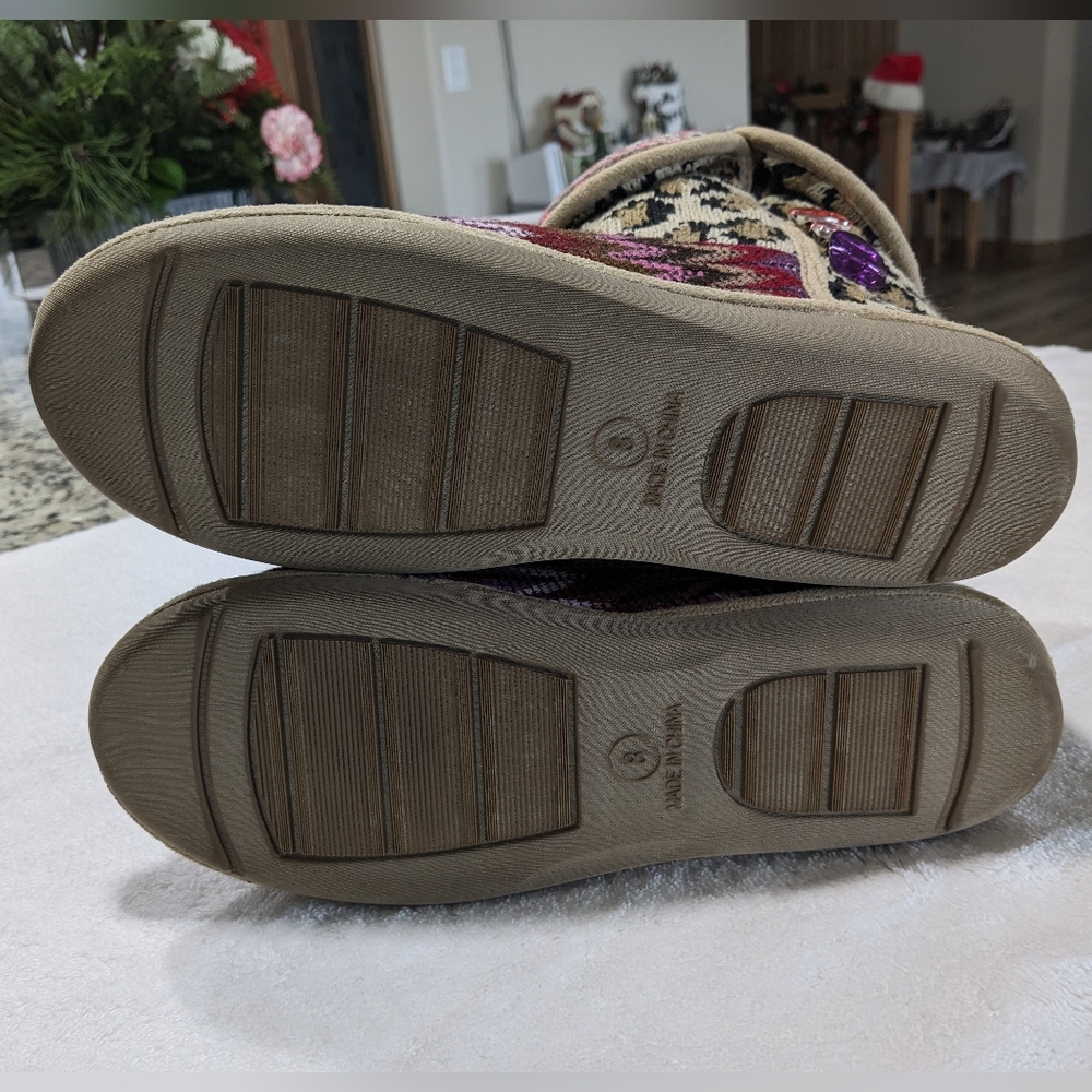 Nib W/ Tag Steve Madden Melodiee Tan/Multi Color … - image 7